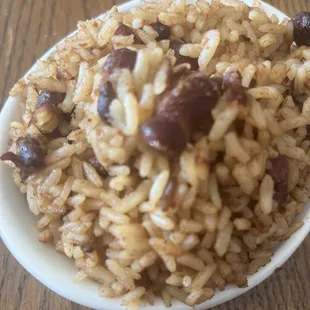 Jamaican Rice &amp; Peas, full of flava