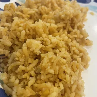 Combo plate fried rice