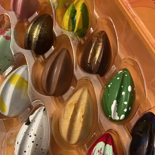 Our box of chocolates.