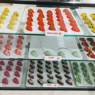 Selection of chocolates