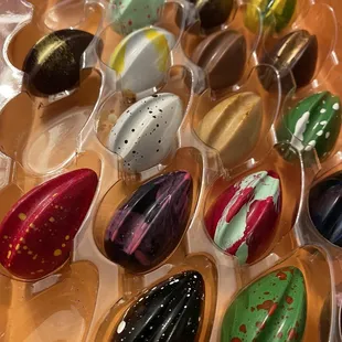 Nice colors and different flavors.