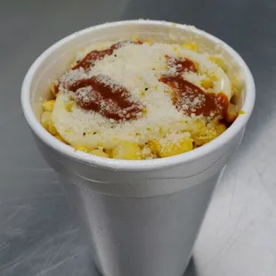 Elote cup.