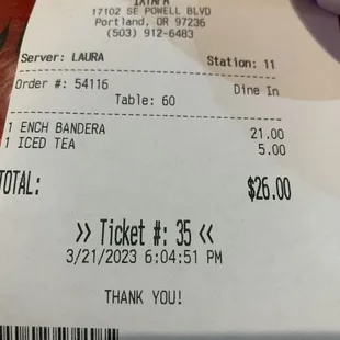 $5.00 fir an iced tea?!