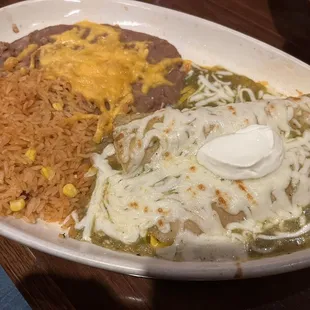 Enchiladas Verdes