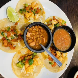 Shrimp tacos