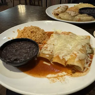 2. Enchiladas (3) Combo