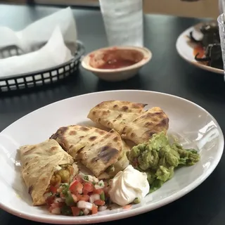Quesadillas de Flor de Calabaza