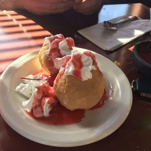 Fried ice cream