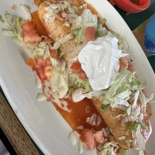 Carnitas burrito