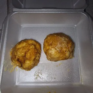 Deep fried ice cream