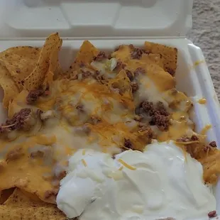 nachos, food