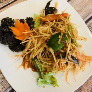 Papaya Salad-Laos Style