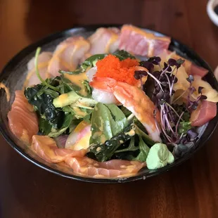 Sashimi Salad