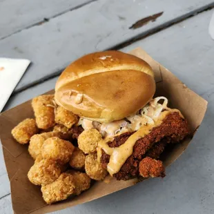 Hot Chicken Sandwich