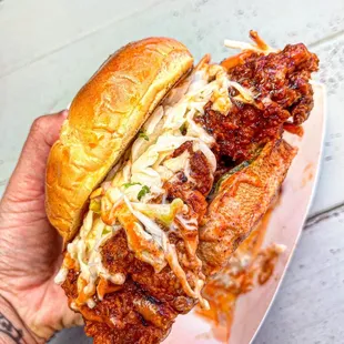 Hot Chicken Sandwich