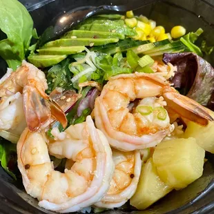 Wasabi Shrimp Poke Bowl