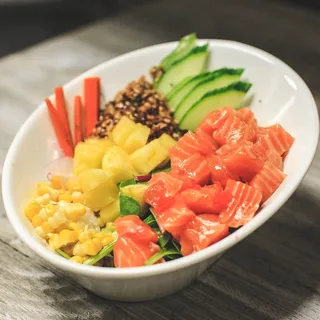 Sweet Salmon Poke Bowl