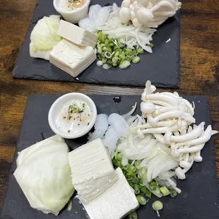 the ingredients of the dish