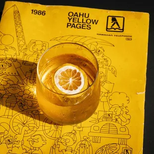 I Just Called...
Suntory Roku gin, MSG shochu, fino sherry, pickled ginger brine