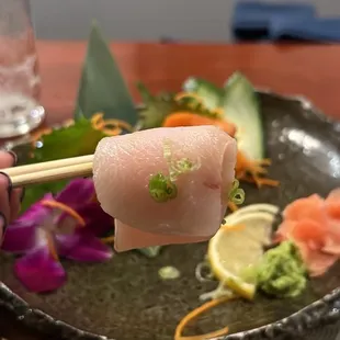 sushi and sashimi, food