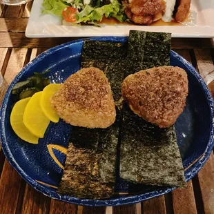 Yaki onigiri.
