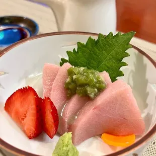 sushi, sashimi, sushi and sashimi, food