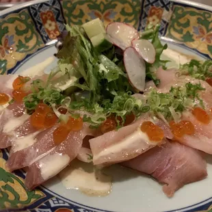 Hamachi Carpaccio