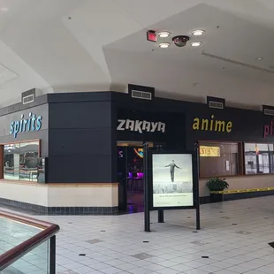 View of the restaurant from inside the Mall.