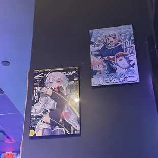 Video game and vtuber wall decor