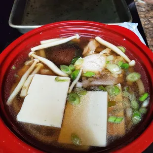 Chicken Udon Soup