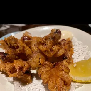 Fried Baby Octopus