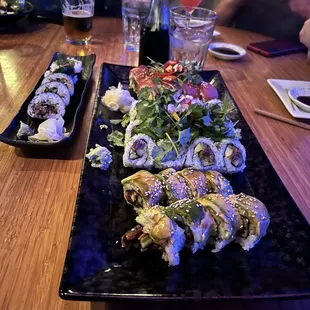 The Sushi rolls are phenomenal!