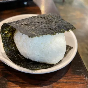 Salmon Flake Onigiri $4.50