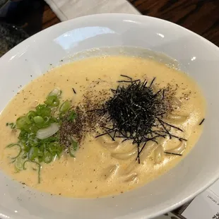 Kimchi Udon Carbonara
