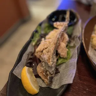 Deep fried banana fish