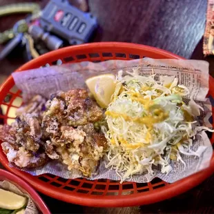 Fried soft shell crab