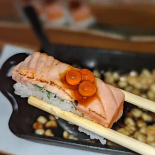 Salmon Pressed Roll