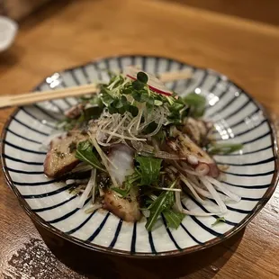 Octopus &amp; Radish Salad