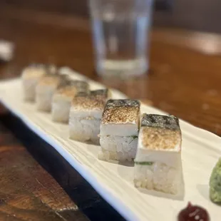 Saba Mackerel Pressed Sushi --