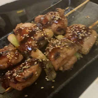 Spicy Chicken Yakitori