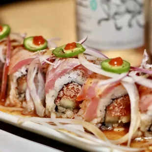 Cajun Jambalaya Tuna Roll