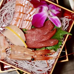 sushi and sashimi, sashimi, food, sushi