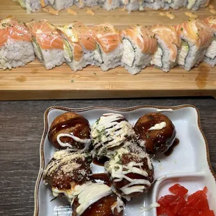 Yuzu Lemon Salmon Roll