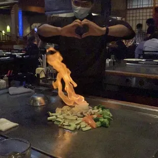 Love this guy! Best hibachi chef