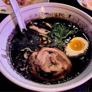 Black Garlic Ramen