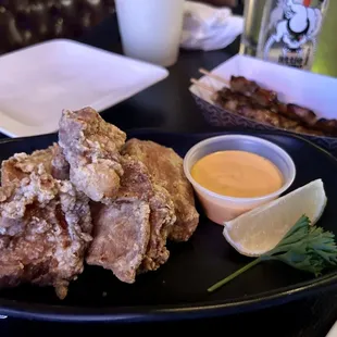 Fried Chicken Steamed Buns