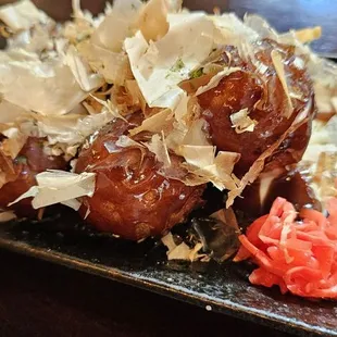 Takoyaki.