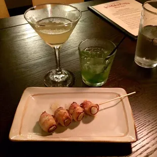 Bacon Wrapped Quail Eggs