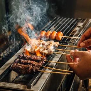 sushi and sashimi, food