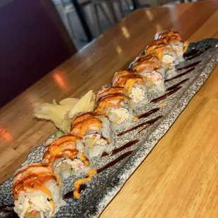 Aburi Salmon Roll